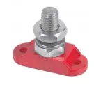 Stud insulated 6 mm positive Red