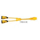 Shore power Y503-2-30 Y-adaptor