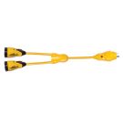 Shore power Y504-2-504 Y-adaptor