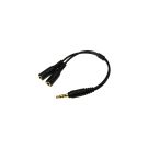 HMA C3.5Y 3.5 mm Jack Y Cable – Audio Splitter