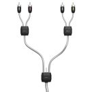 HMLC4 RCA Audio Cable – 4-Channel – 1 m (3 ft) – White