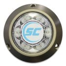 SC-3 Underwater Light - Anodized Aluminium - Surface Mount - Bimini Blue - 3000 Lumens