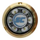SC-3 Underwater Light - Bronze - Surface Mount - Blue/White - 3000 Lumens