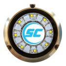 SCR-16 Underwater Light - Bronze - Surface Mount - Blue and White - 7000 Lumens