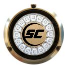 SCR-16 Underwater Light - Bronze - Surface Mount - Great White - 7000 Lumens