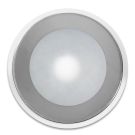 SCM-DLX 3” Marine LED Downlight - White with Chrome Window Housing - 12-24V DC - Colour Changing - 300 Lumens