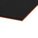 SeaDek Decking Sheet Two-Colour Black/Sunset Orange 6 mm Brushed 40″ × 80″