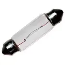 Bulb Incandescent Red Festoon 12V 10W 8CP 0.43