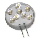 Bulb (529421) LEDx8 G4 12V 80mA radial lead 90 deg. radiation of light