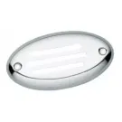 Horn grill chromed snap-in type ABS