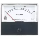 Ammeter Analog AC 0-60A Excluding CT-10-AN Current Transducer