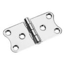 Hinge Rectangular 40x78mm SS316 Electro Polished