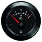 Gauge oil pressure OILB black 12/24V (0-8kg/cm2) cut-out Dia.52mm excluding sensor