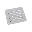 Vent louvred SS304 127 x 115 mm electro polished