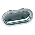 Porthole PMS24A2 366 x 177 mm cut- out SS316 frame with mosquito screen CE certified A-III
