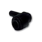 Fitting pressurized 6 mm swivelling elbow for wiper system