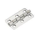 Hinge butt 75 x 42 mm SS316 electro polished