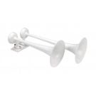 Horn air D-OA White 133dB 254Hz & 322Hz dual trumpet L576xW294 mm 8.3Lpsat 6.8bar suitable for vessel length less than 20m