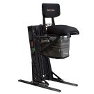 5005 jockey seat no height and fore/aft adjust, with black upholstery