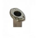 Flag pole socket 25 mm flush SS316