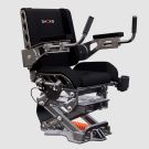 2000 series bucket seat with black metal and black upholstery