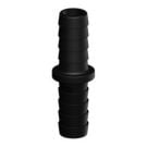Hose connector Black 19 mm/19 mm GRP