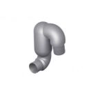 Gooseneck Exhaust LT6575 Inlet 65mm/Outlet 75mm