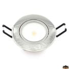 Light LED 12/24V White 3000K 344Lm 4W IP65 80mm OD recessed ceiling mount