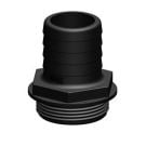 Hose connector Black 1-1/2