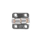 Hinge friction 38 x 38 mm normal SS 304 electro polished