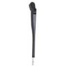 Wiper arm RWAS pendulum 280-366mm high-gloss polished SS & black components of synthetic material