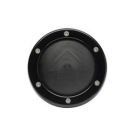 Foot Switch black plastic bezel 12/ 24V 150A max Dia. 108x20Hx49D mm UV stabilised water proof diaphragm with mounting screws
