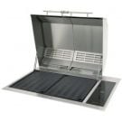 Grill Texan with Lite touch control 240V AC 50/60Hz 13A 3000 W three wire harness built-In model