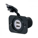 USB charger (dual) 12-24V SeaLink Deluxe series