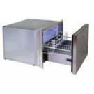 Drawer freezer 70L 230V vertical with ice maker integrated clean touch 3 side flush mount inox frame