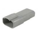 Kit receptacle DT 4 cavity Deutsch connector for 14-18 AWG wire (single pc)
