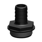 Hose connector Black 1-1/2