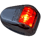 Navigation Light Orionis-A 112.5° Port Red LED 12/24V Silver Housing