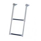 Ladder telescopic 2 steps over 
