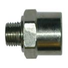 Reducer G1/4 M G3/8 F for inflexible hydraulic hose