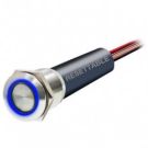 Switch BT15LEDSW-RF On/Off 12V 15A Red LED SS316 Resettable Push Button