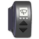 Wiper control for 1 wiper 12/24V 12A suitable for HD1, HD2, KW3/KW4