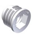 Panel Clip PC-F1A Female - Self tapping Standard range (5 Kg pull out load)