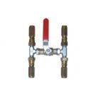 Valve bypass for Dia. 8 mm flexible hydraulic hose
