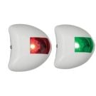 Navigation stbd+port white vertical mount 12V stealth series LED light set