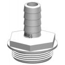 Hose connector White 1-1/2 