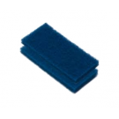 Scrub Pad Blue Medium 10 x 25 x 2.5cm DM251 (10 pc pack)
