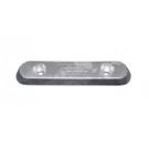 Anode hull Zn 2.3 Kg L250 x W63 x H29 mm bolt-on