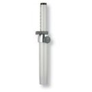 Seat column manual 430-570mm adjustable height dia.76/60mm ribbed aluminium