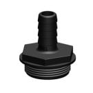 Hose connector Black 1-1/2